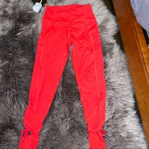 Victoria secrets red leggings